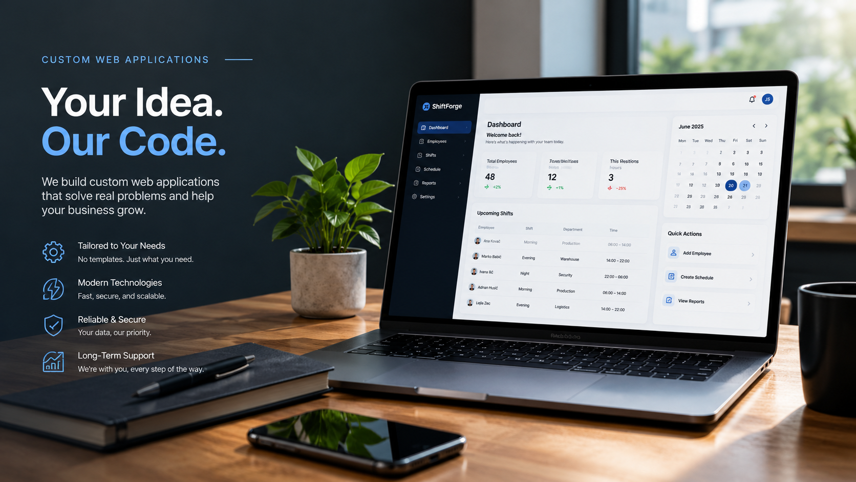 Custom App Development Promo
